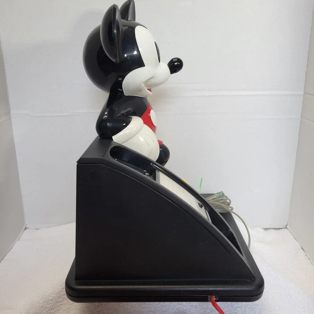 Vintage 1990's Mickey Mouse Corded Land Line Touch Tone Telephone AT&T Disney
